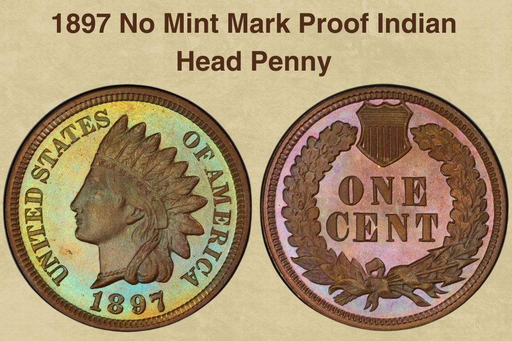 1897 No Mint Mark Proof Indian Head Penny