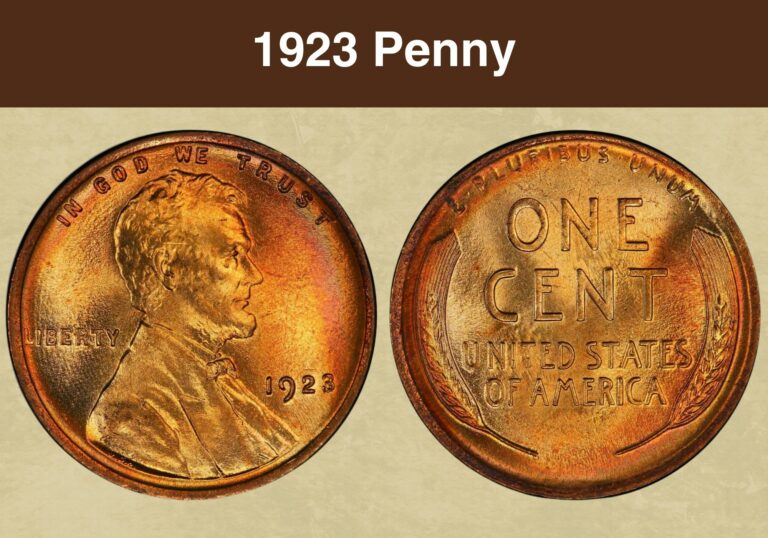 1923 Penny Value (Price Chart, Error List, History & Varieties)