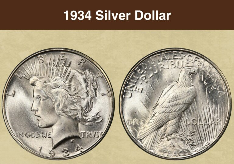 1934 Silver Dollar Value (Price Chart, Error List, History & Varieties)