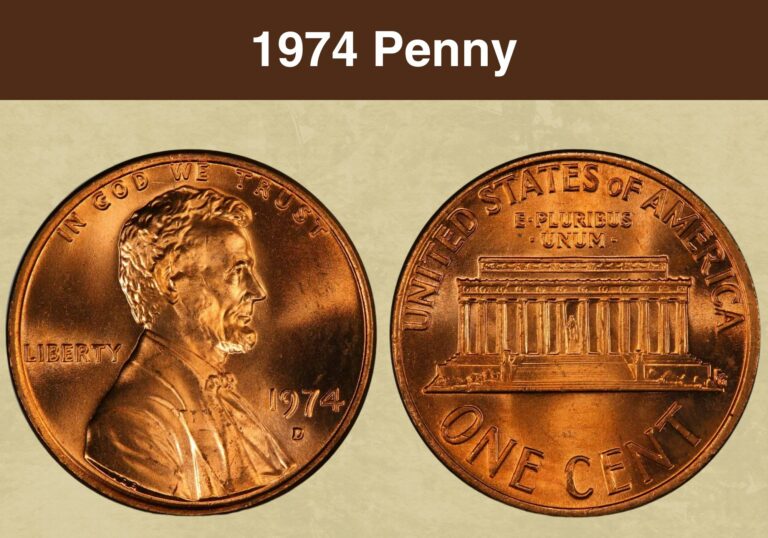 1974 Penny Value (Price Chart, Error List, History & Varieties)