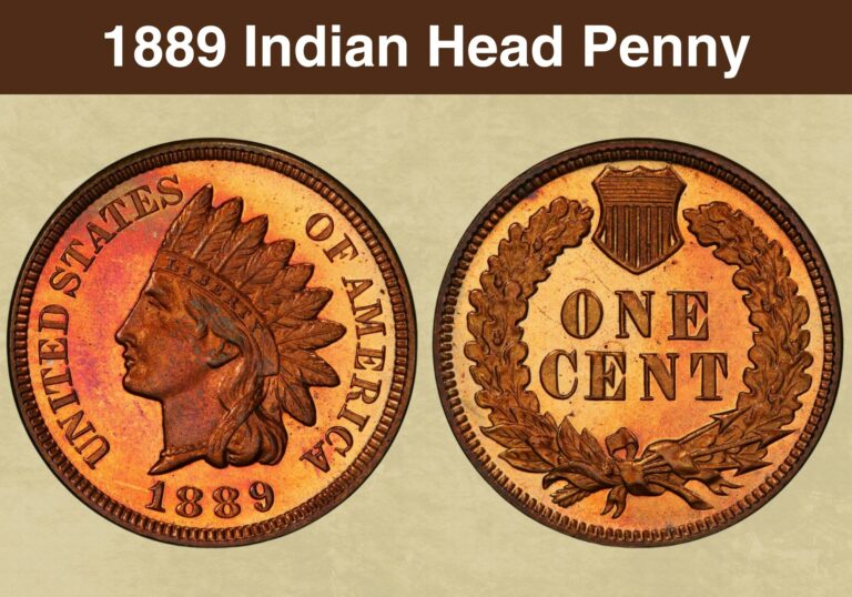 1889 Indian Head Penny Value (Price Chart, Error List, History & Varieties)