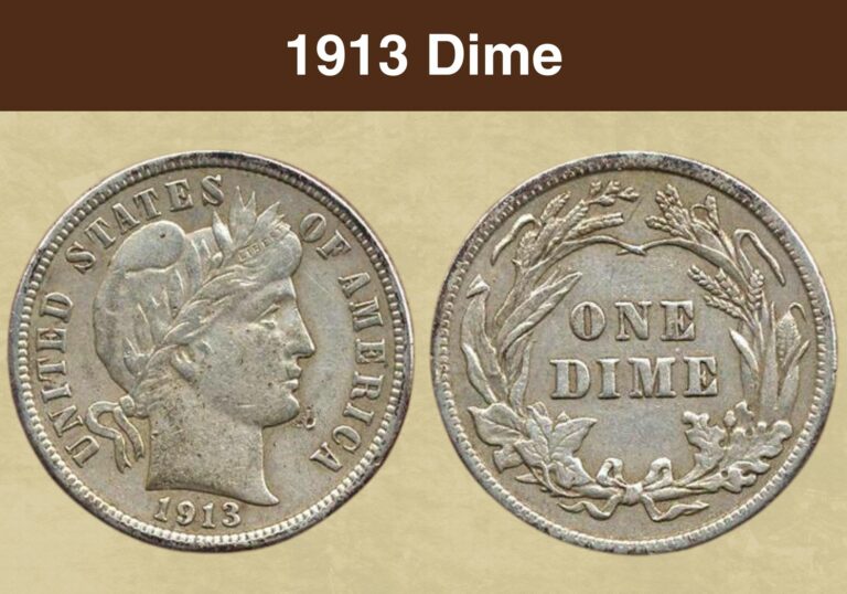 1913 Dime Value (Price Chart, Error List, History & Varieties)