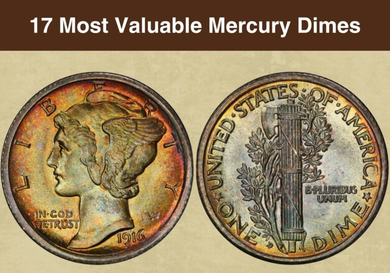 17 Most Valuable Mercury Dimes Worth Money (With Pictures)