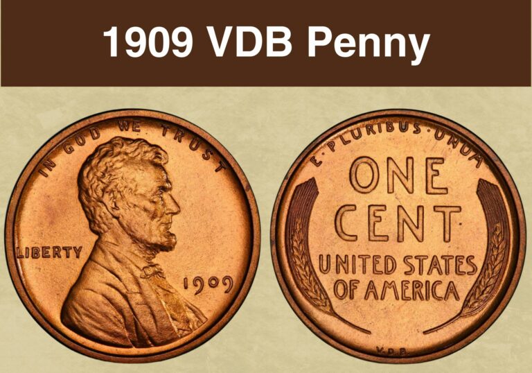1909 VDB Penny Value (Price Chart, Error List, History & Varieties)