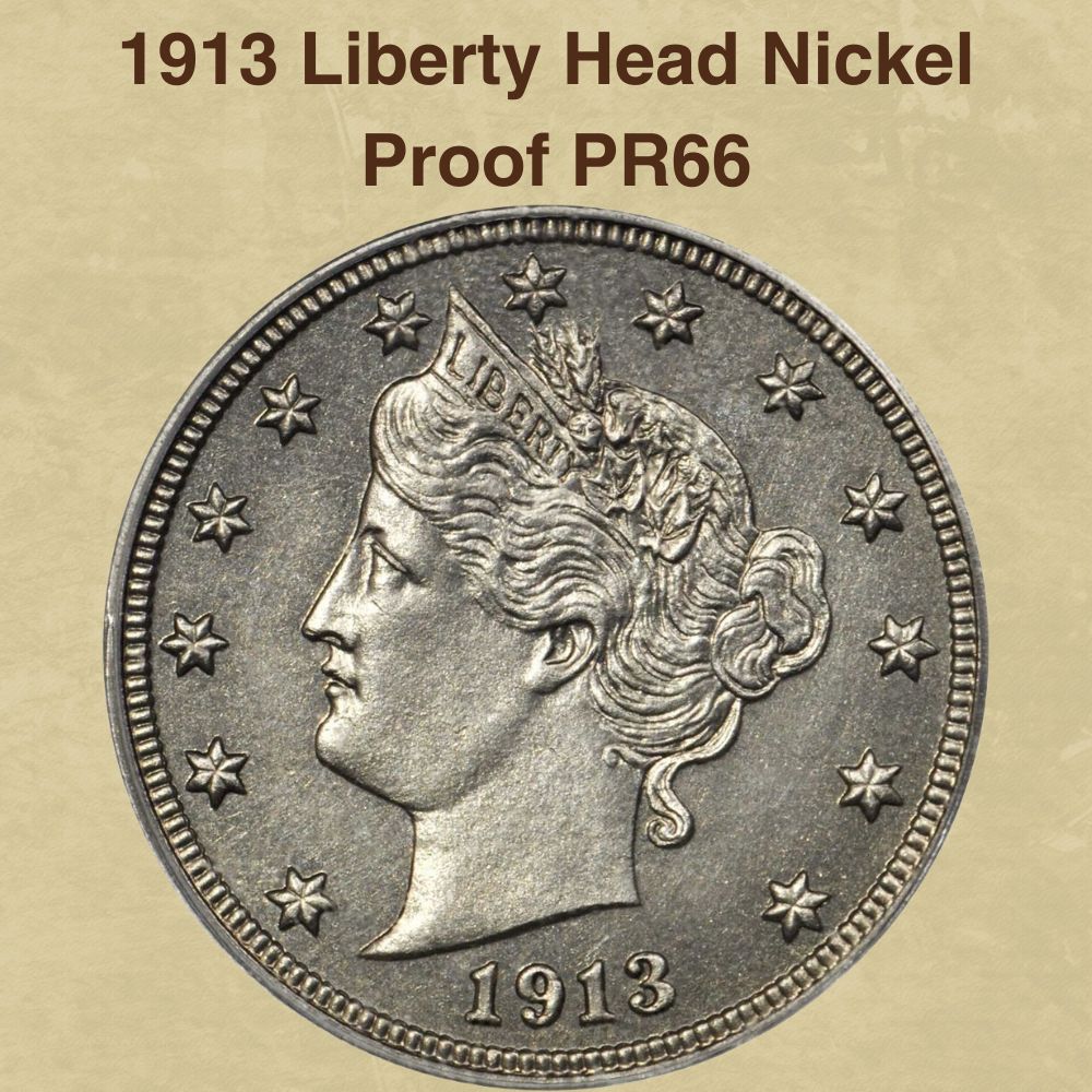 1913 Liberty Head Nickel Proof PR66