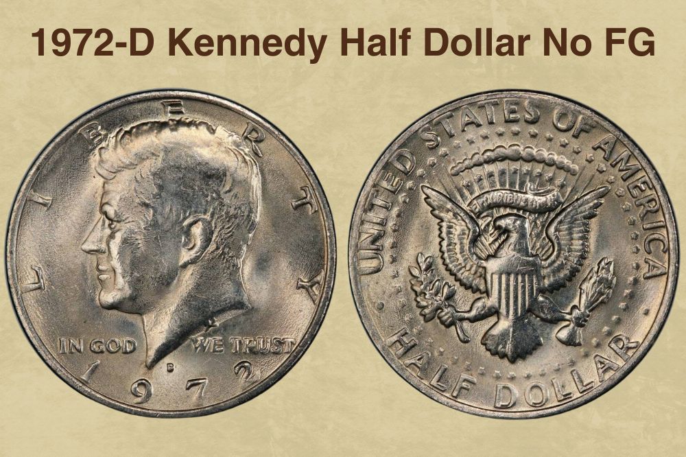 1972-D Kennedy Half Dollar No FG