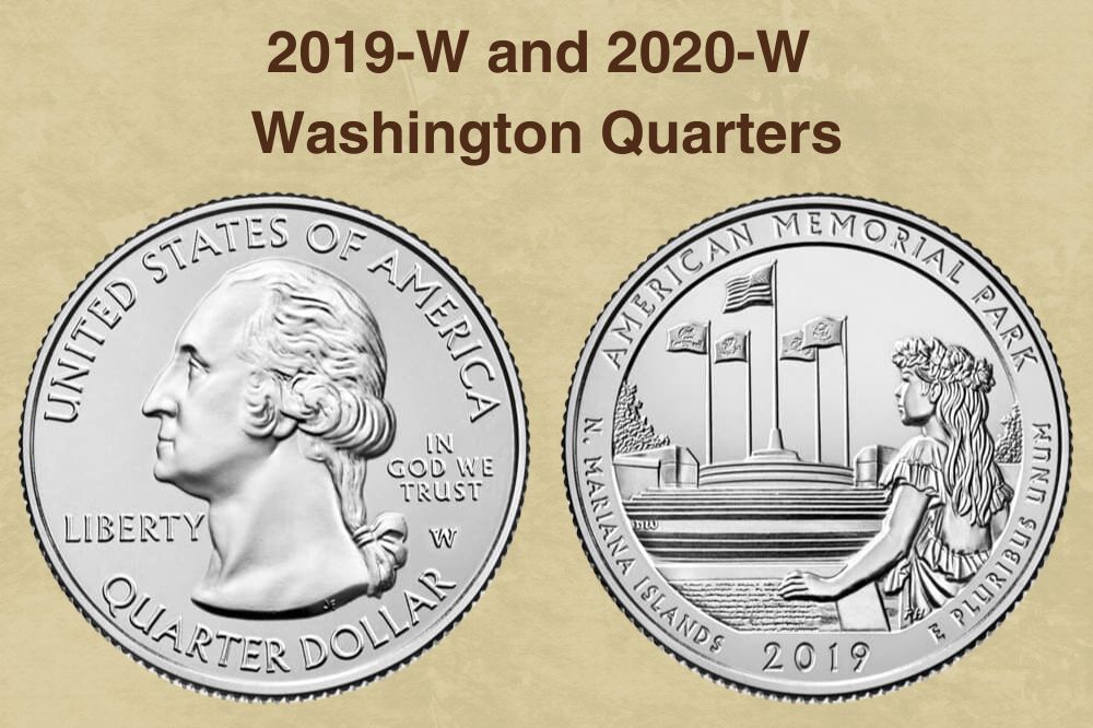 2019-W and 2020-W Washington Quarters