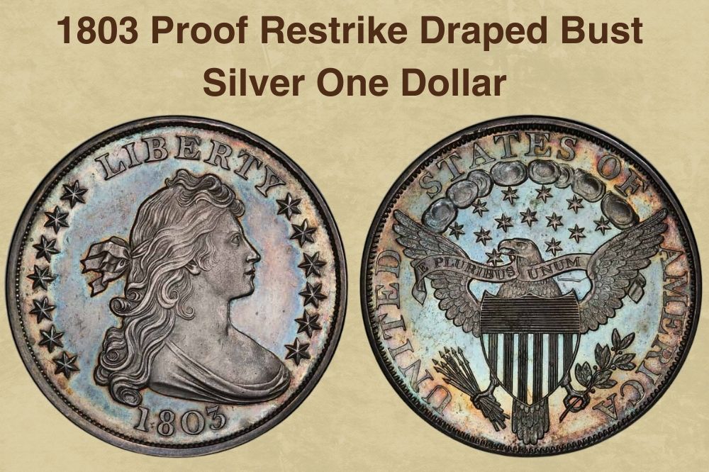 1803 Proof Restrike Draped Bust Silver One Dollar