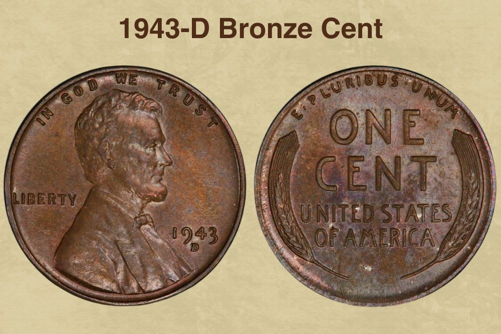 1943-D Bronze Cent