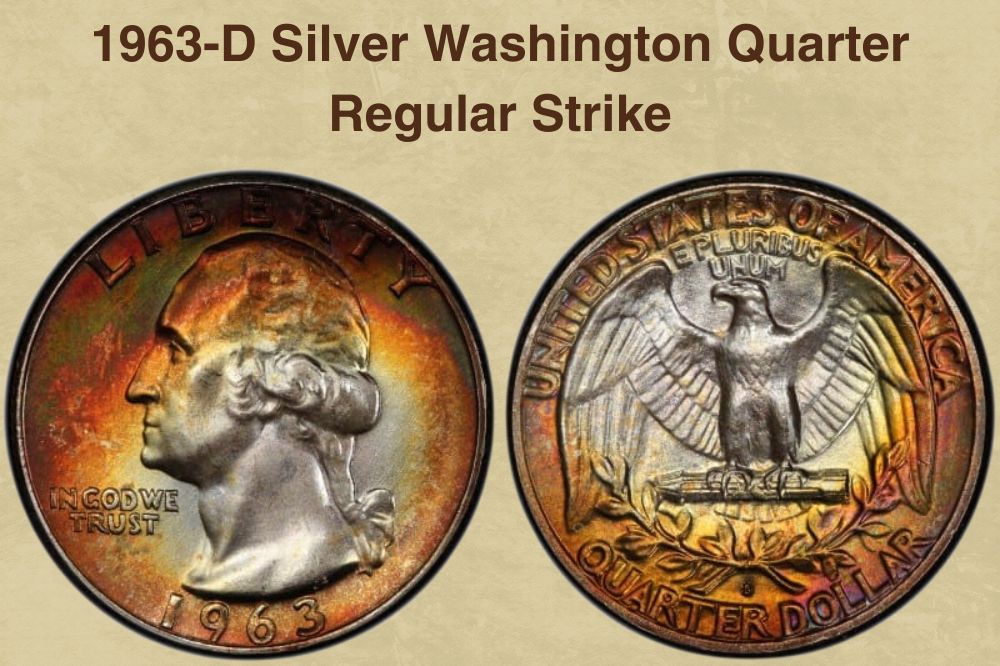 1963-D Silver Washington Quarter Regular Strike