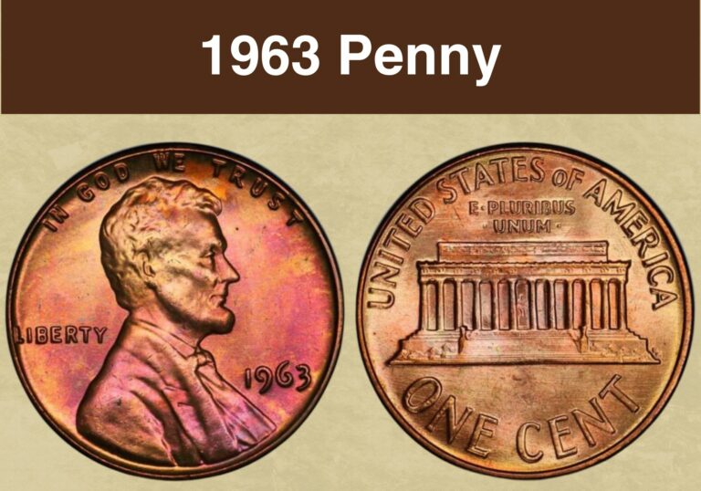 1963 Penny Value (Price Chart, Error List, History & Varieties)