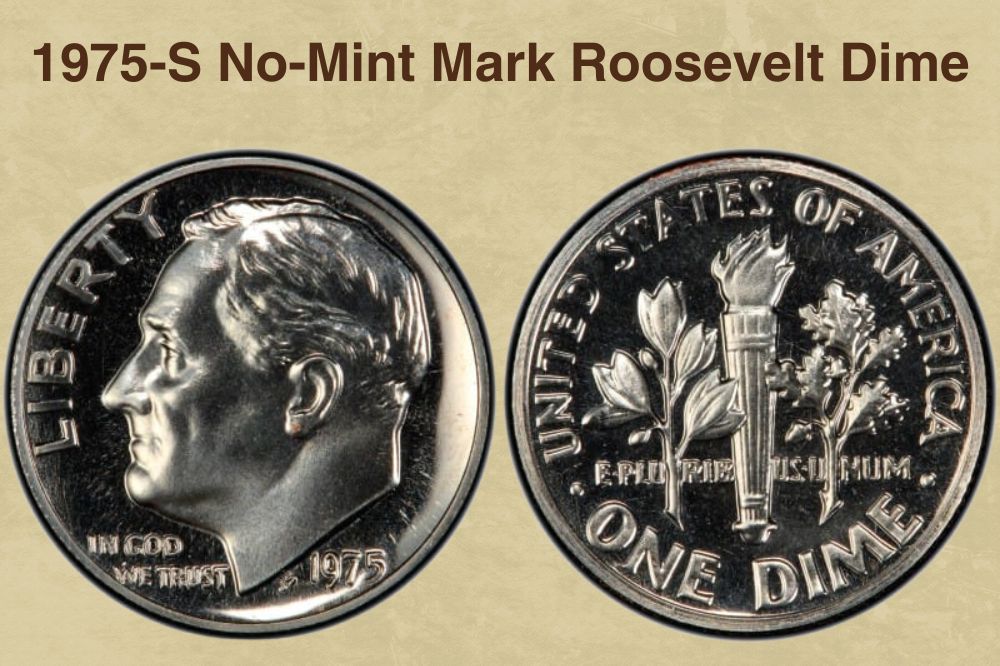 1975-S No-Mint Mark Roosevelt Dime