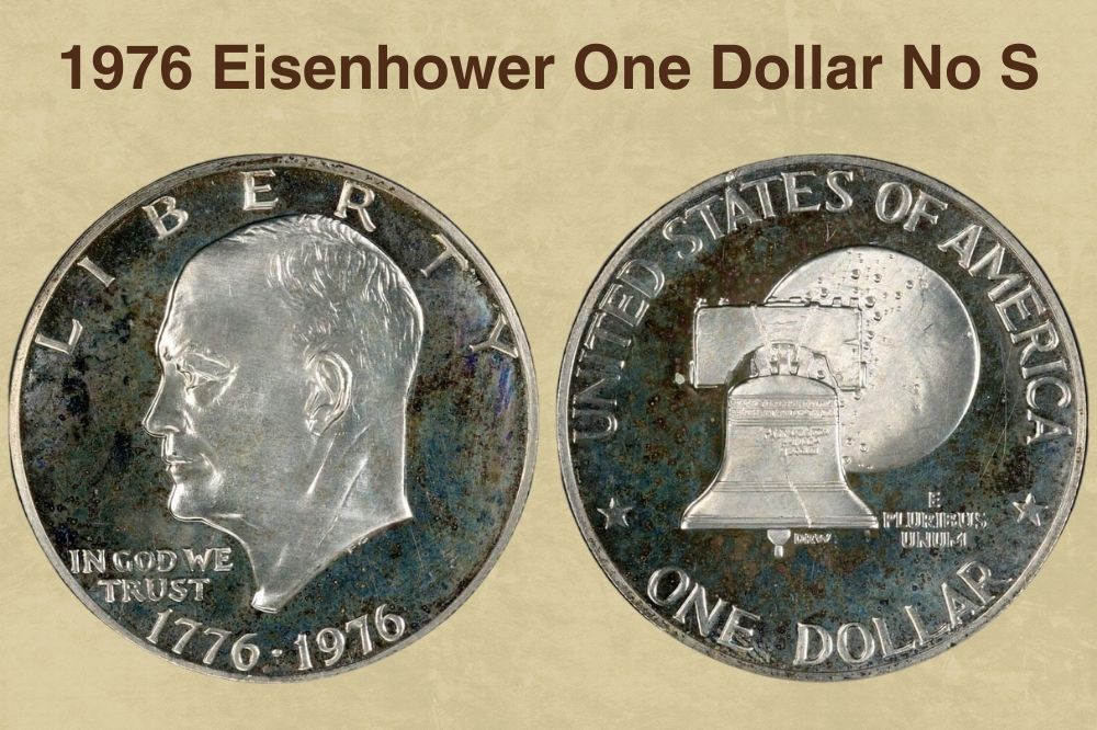 1976 Eisenhower One Dollar No S