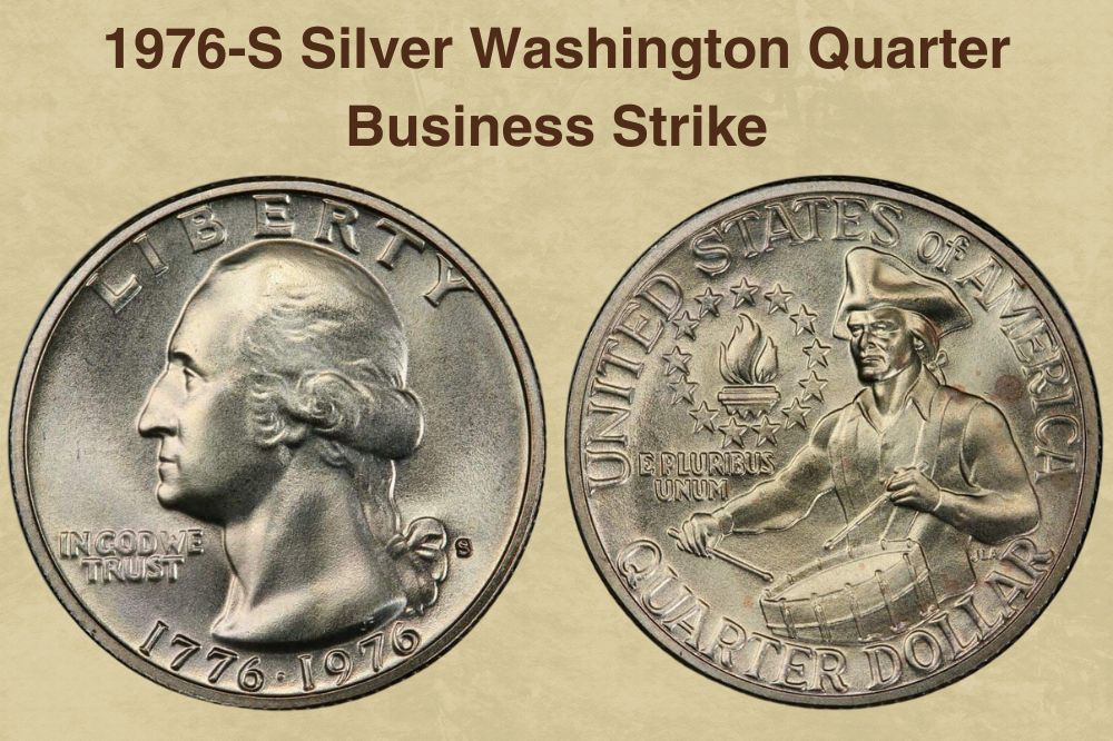 1976-S Silver Washington Quarter Business Strike