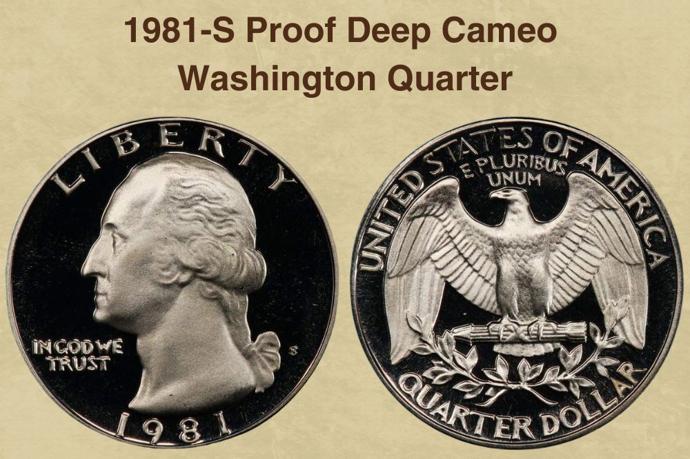1981-S Proof Deep Cameo Washington Quarter