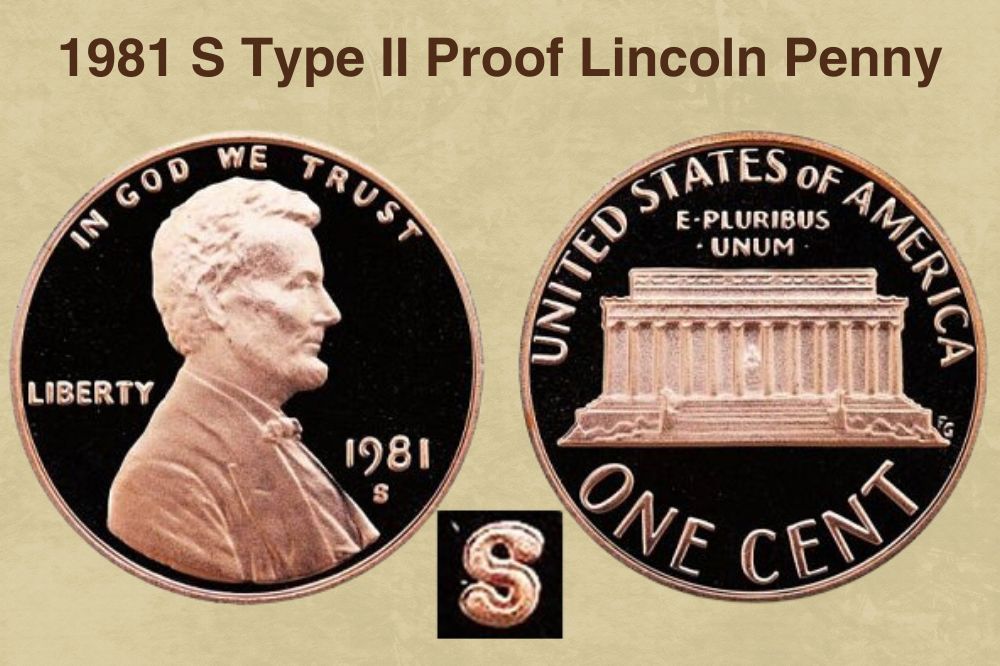 1981 S Type II Proof Lincoln Penny