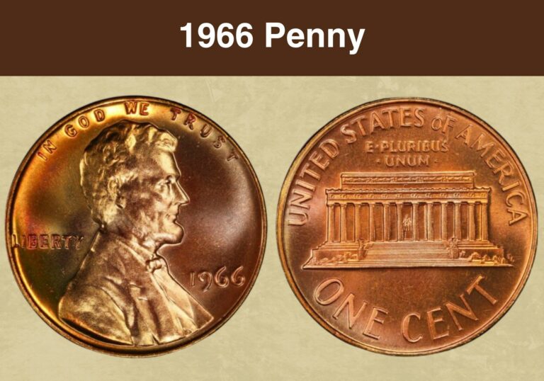 1966 Penny Value (Price Chart, Error List, History & Varieties)
