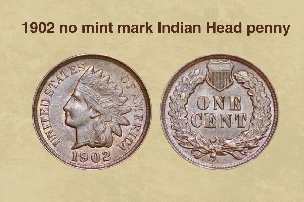 1902 no mint mark Indian Head penny 