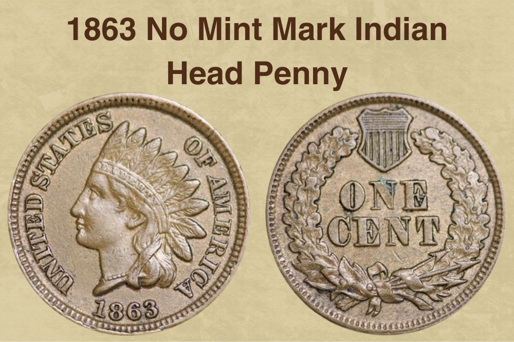 1863 No Mint Mark Indian Head Penny Value