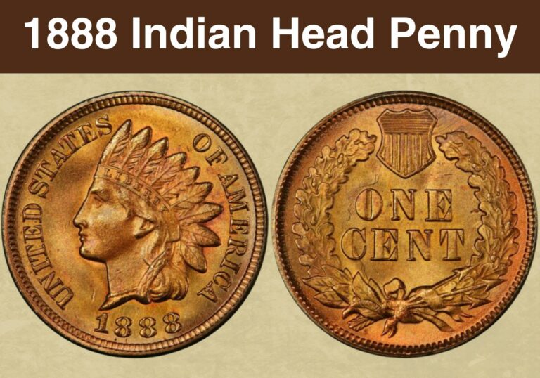 1888 Indian Head Penny Value (Price Chart, Error List, History & Varieties)