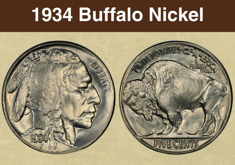 1934 Buffalo Nickel Value (Price Chart, Error List, History & Varieties)