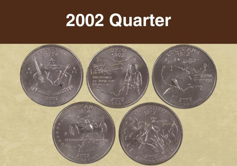 2002 Quarter Value (Price Chart, Error List, History & Varieties)