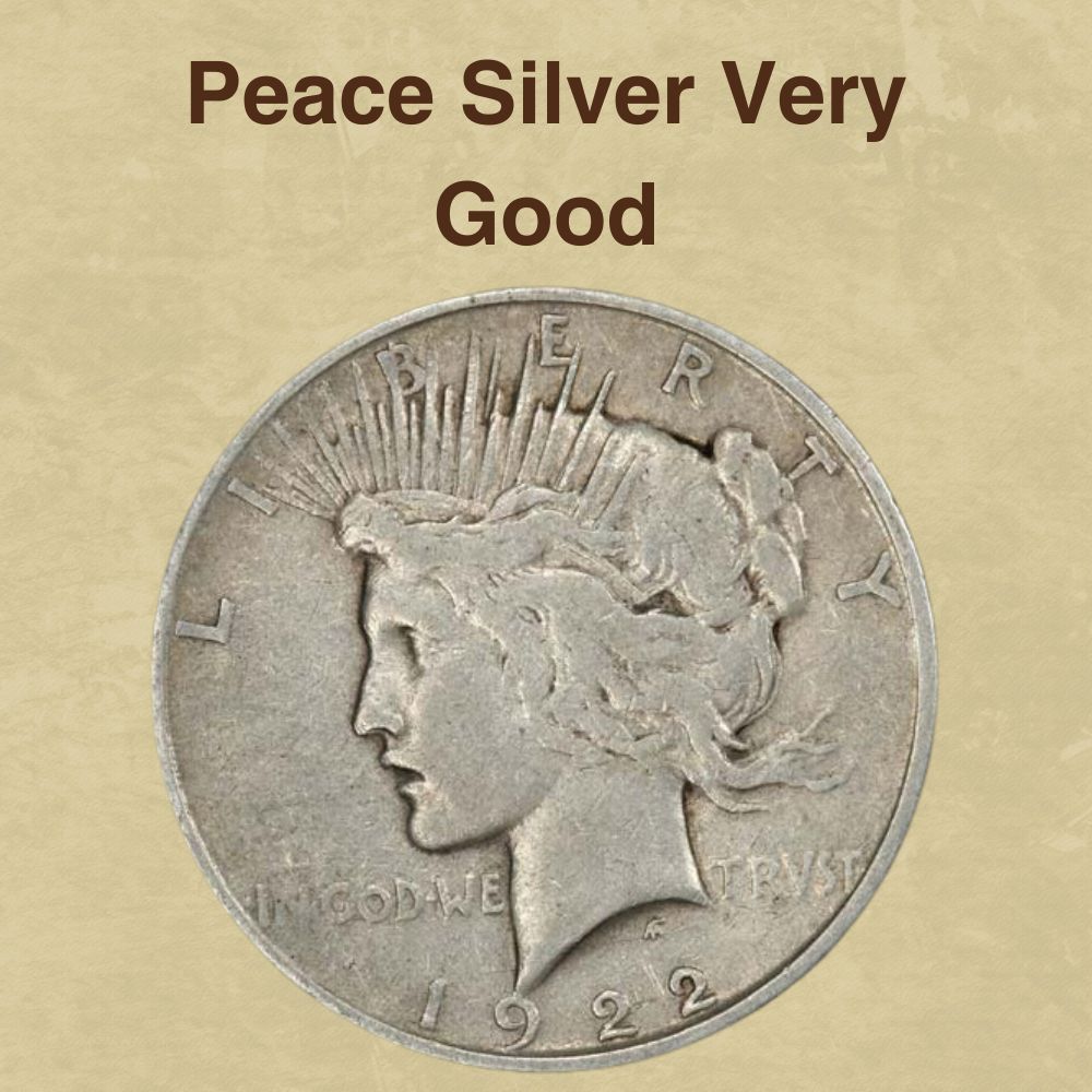 Peace Silver Very Good