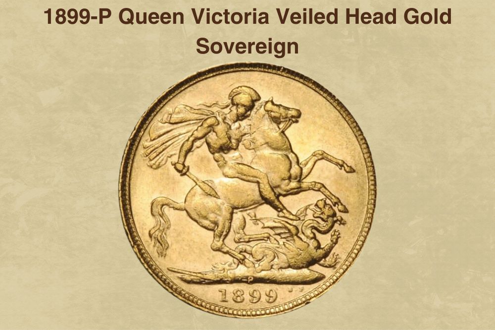 1899-P Queen Victoria Veiled Head Gold Sovereign